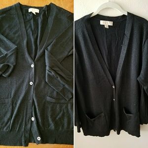 Michael Kors silver sparkle cardigan